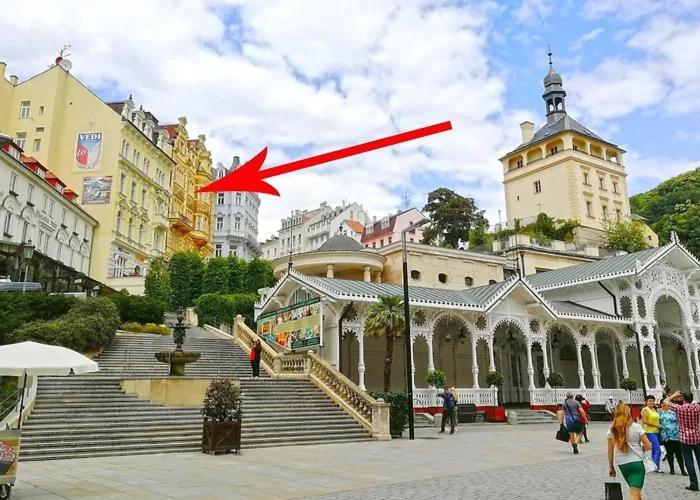 Hotel Ester Карлови Вари Екстериор снимка